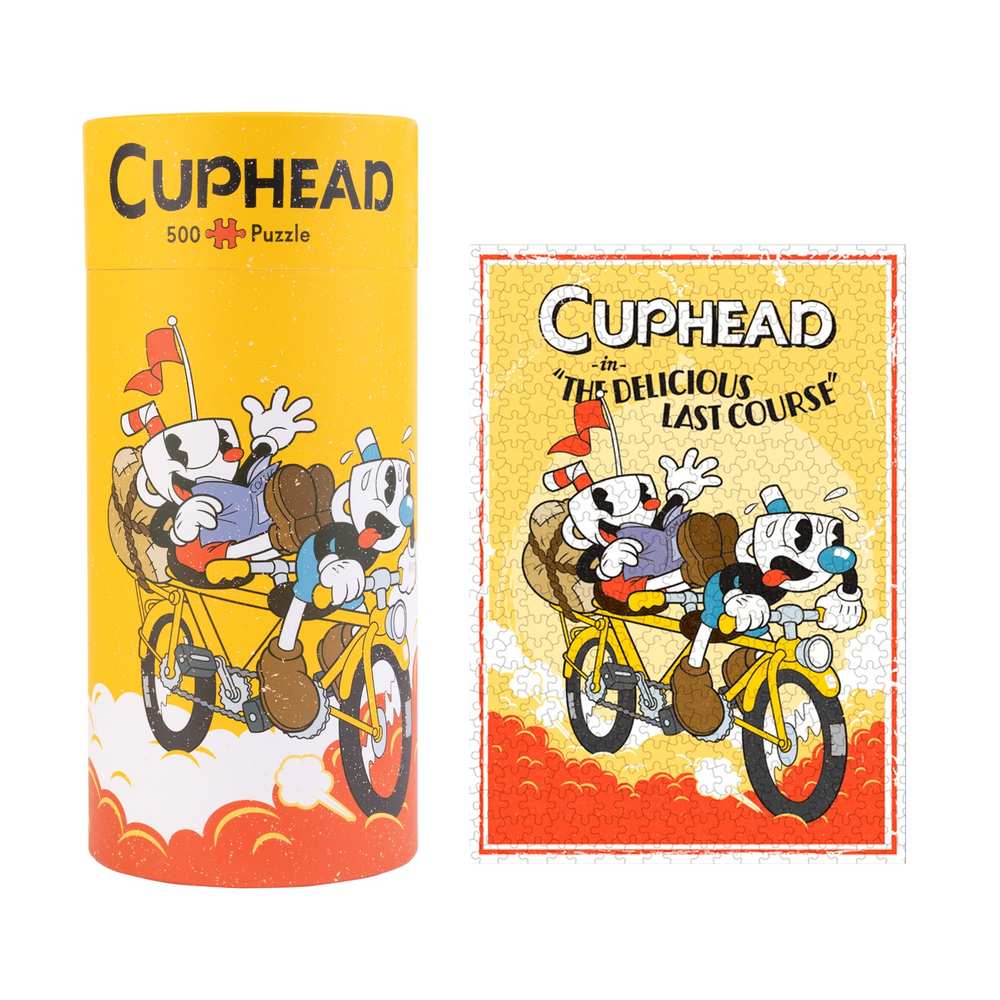 Grupo Erik Cuphead - Cuphead Explorer Riders 500 Pieces Puzzle Puzzle - Multicolore